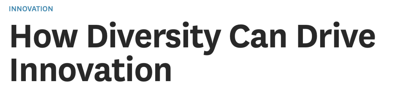 Harvard Business Review: How Diversity Can Drive Innovation - SunShower ...