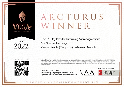 Arcturus Award 21-Day Plan for Disarming Microaggressions